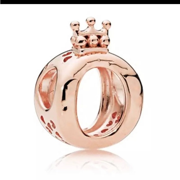 ❤️GORGEOUS “O” CHARM AVAILABLE IN ROSE GOLD AND SILVER❤️ - Picture 2 of 6